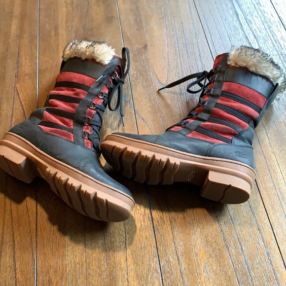 KEEN Wapato Tall Faux Fur Waterproof Boot